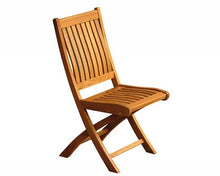 Kiffa Foldable Wide Slat Side Chair